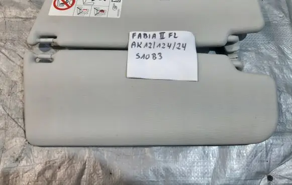 Skoda Fabia Mk2 (5J) Sun visor 5J2857552S