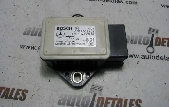 Mercedes-Benz E W211 ESP acceleration yaw rate sensor A2165420018 0265005623