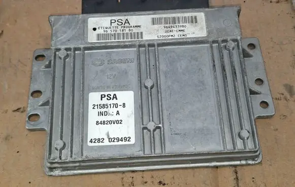 Citroen C3 Engine control unit/module 9657018180 9649433980 S2000PM2