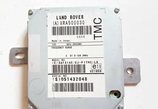 Land Rover Range Rover L322 Antenna control unit XRA500030 051432048