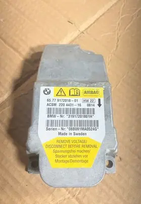 BMW 7 E65 E66 Airbag control unit/module 9172018 6577917201801 220443116