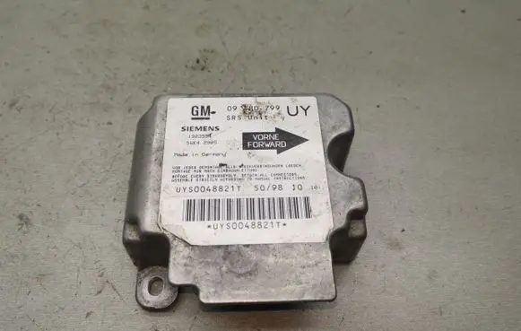 Opel Astra G Airbag control unit/module 09180799