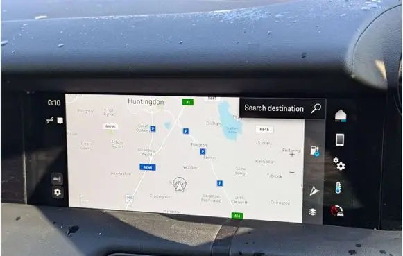 Porsche Taycan 9J1 Screen/display/small screen 9J1919597AE 9J14SSport