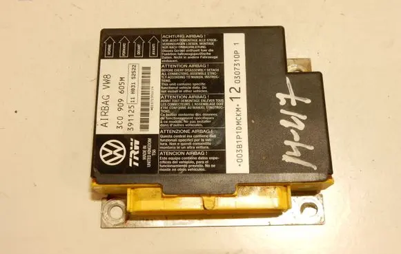 Volkswagen PASSAT B6 Airbag control unit/module 3C0909605M 3C0909605 1447