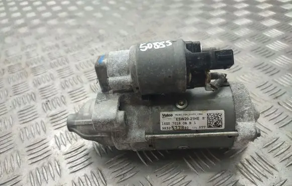 Peugeot 2008 II Starter motor 9832577880