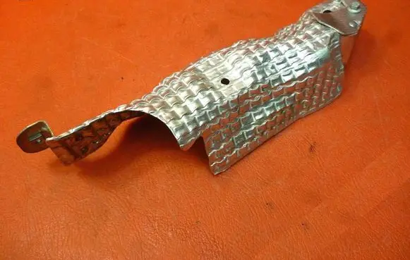 Jaguar XF X250 Exhaust heat shield 4R8045367AB