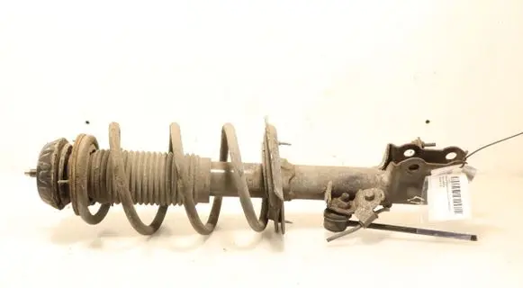Front shock absorber with coil spring
