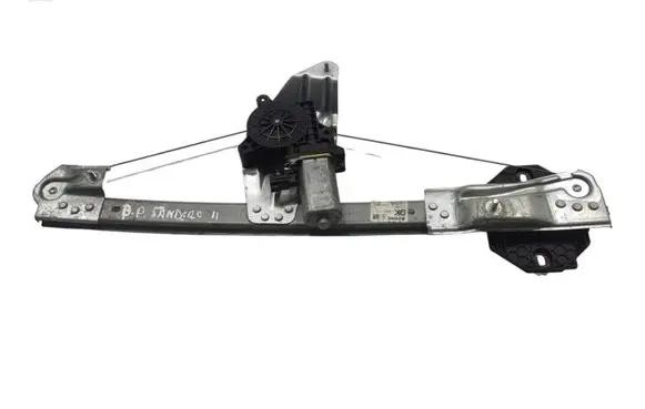 Dacia Sandero II Front door window regulator with motor 807209299R