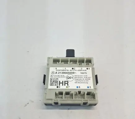 Mercedes-Benz E W213 Door control unit/module A2139005009 A2139013000