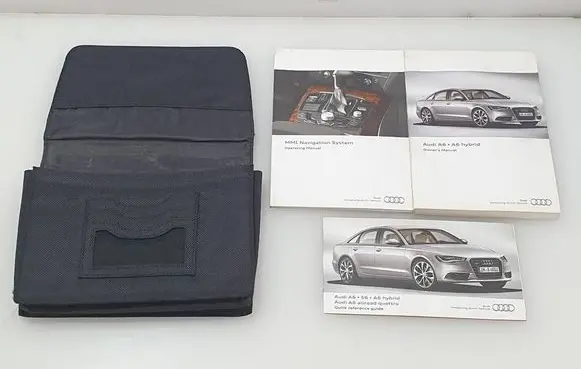 Audi A6 C7 Owners service history hand book 