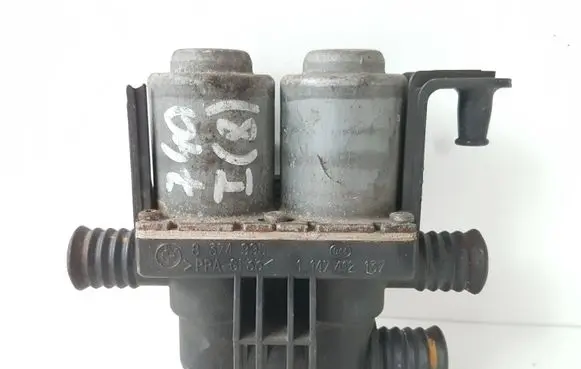 Coolant heater control valve