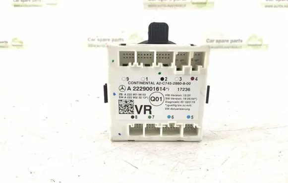 Mercedes-Benz GLC X253 C253 Door control unit/module 2229001614 2229000013