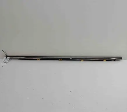 Front door glass trim molding