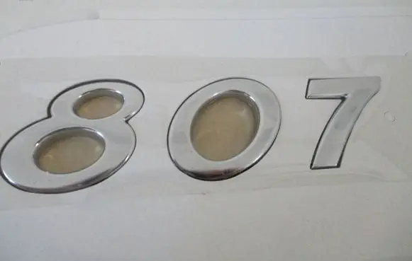 Peugeot 807 Manufacturers badge/model letters 8665V4