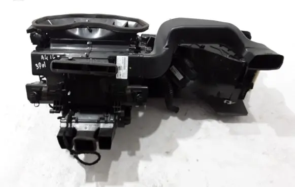 Interior heater climate box assembly