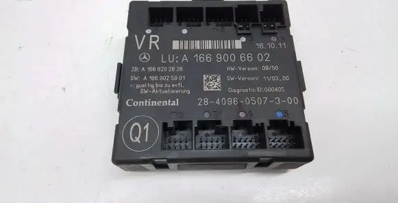 Mercedes-Benz B W246 W242 Door control unit/module A1669006602