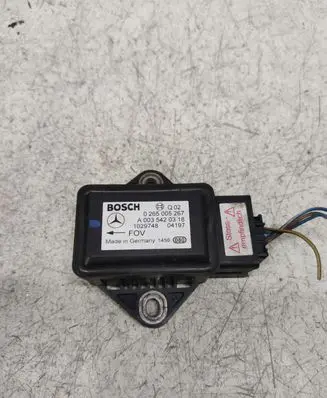 Mercedes-Benz E W211 ESP acceleration yaw rate sensor A0035420318 0265005267