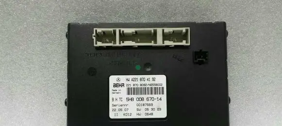 Mercedes-Benz CL C216 Air conditioning/heating control unit A2218704192