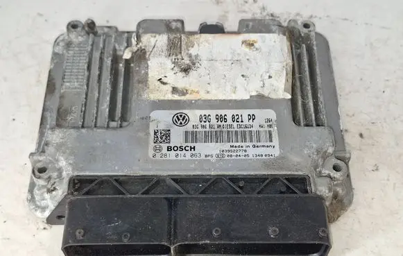 Volkswagen Jetta V Engine control unit/module 03G906021PP 03G906021AN 0281014063