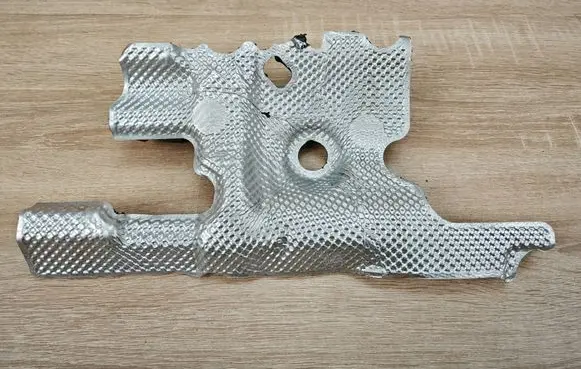 Audi A6 S6 C7 4G Heat shield in engine bay 04L103954AP