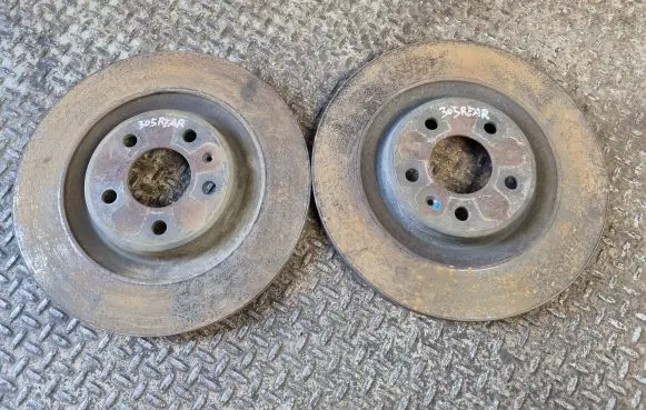 Rear brake disc