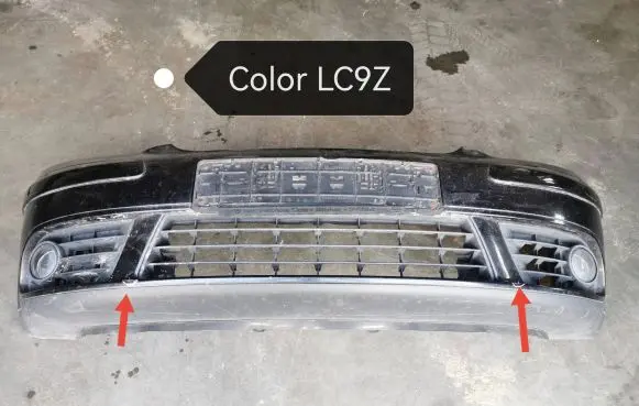Volkswagen Golf Plus Front bumper