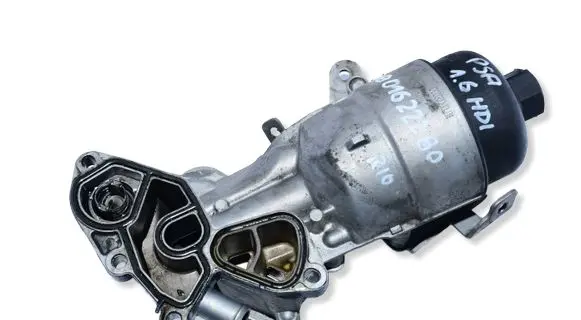 Citroen C4 II Picasso Oil filter mounting bracket 9801622280