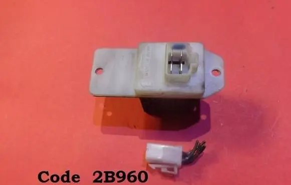Mitsubishi Pajero Sport I Heater blower motor/fan resistor 2B960