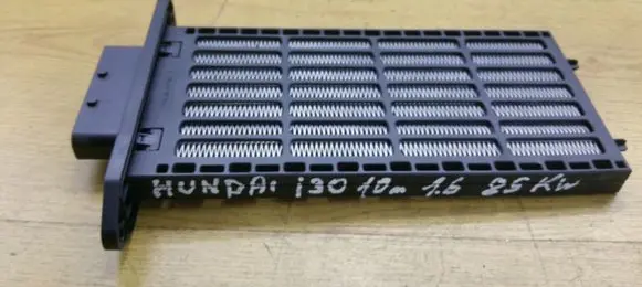 Hyundai i30 Electric cabin heater radiator 2601401