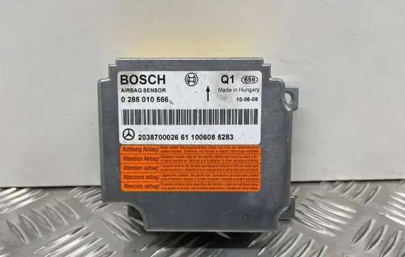 Mercedes-Benz CLC CL203 Airbag control unit/module 2038700026 0285010566 A2038700026