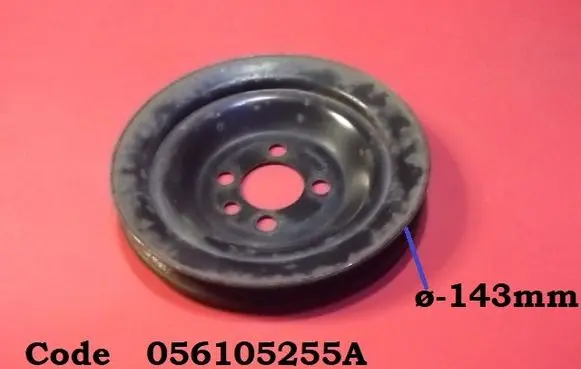 Audi 80 90 B3 Crankshaft pulley 056105255A