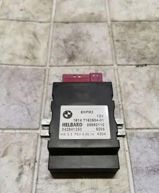 Fuel injection pump control unit/module