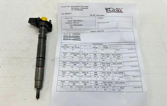 Audi A5 Sportback 8TA Fuel injector 03L130277 0445116030