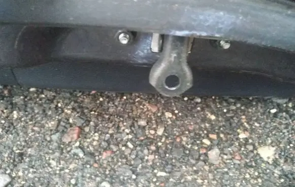 KIA Sportage Rear door check strap stopper