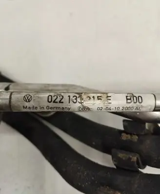 Seat Alhambra (Mk1) Fuel main line pipe 022133215E