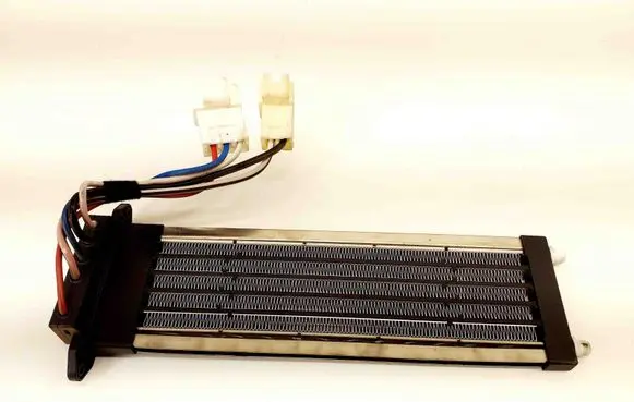Electric cabin heater radiator