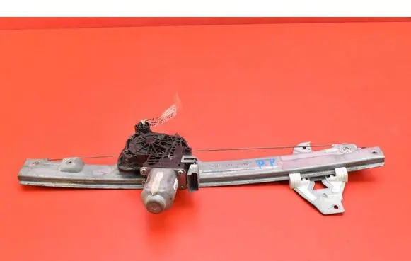 Front door window regulator with motor
