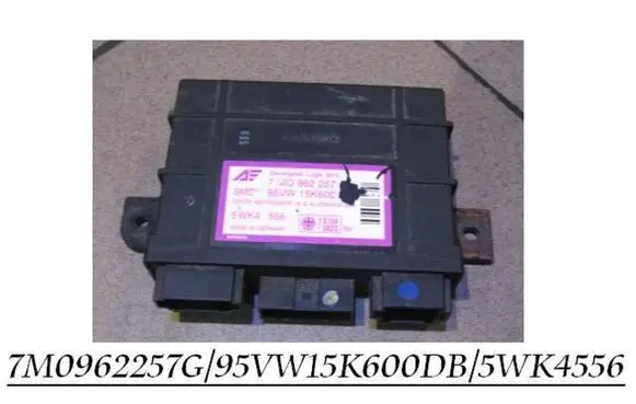 Volkswagen Sharan Comfort/convenience module 7M0962257G 95VW15K600DB