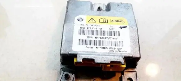 BMW 5 E60 E61 Airbag control unit/module 65776953007 2204346-54