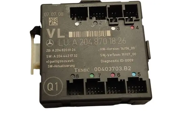 Mercedes-Benz C W204 Door control unit/module A2048701826 A2044421732 A2048208126