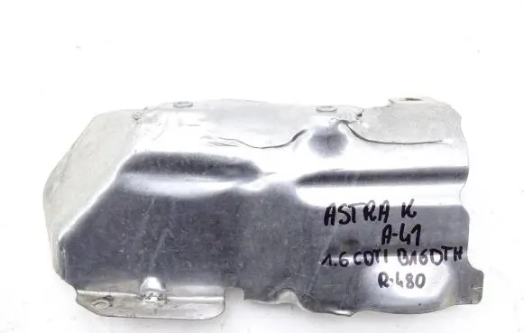 Opel Astra K Exhaust heat shield