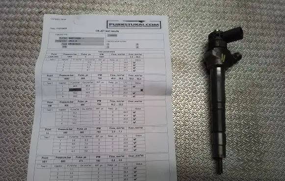 Volkswagen Crafter Fuel injector 0445110369