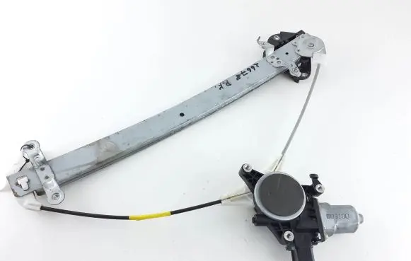 Front door window regulator with motor