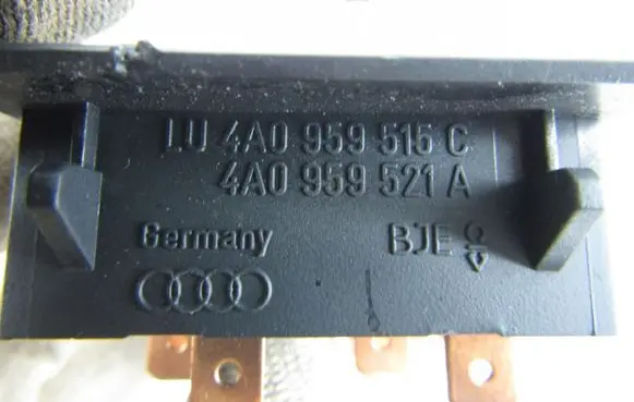 Audi A6 S6 C4 4A Electric window control switch 4A0959521A