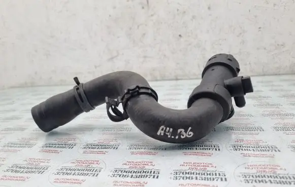 Audi A4 S4 B6 8E 8H Engine coolant pipe/hose 4B0121049D