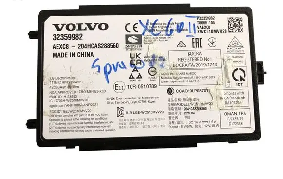 Volvo XC60 Voice control module 32359982 23327461
