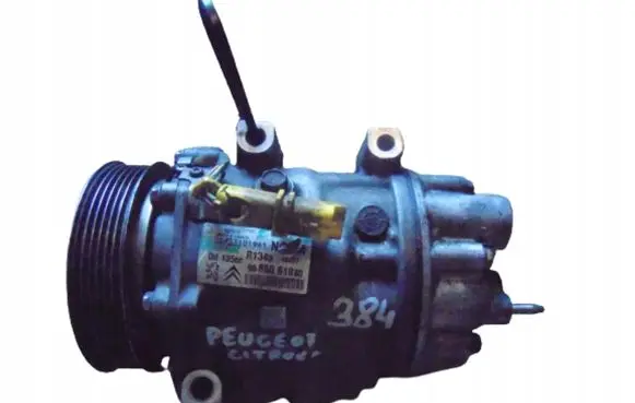 Peugeot Expert Air conditioning (A/C) compressor (pump) 9686061980