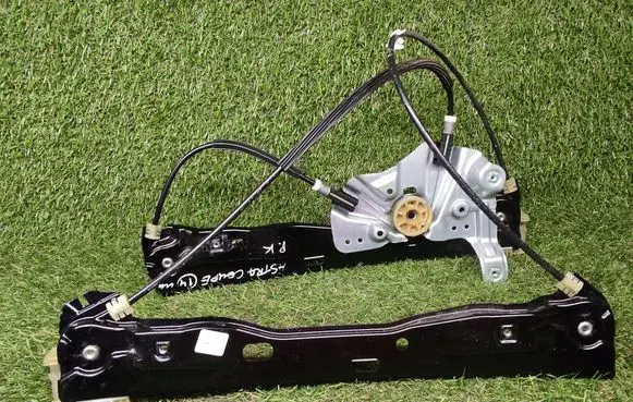 Front window lifting mechanism without motor