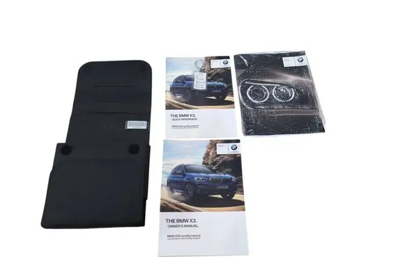 BMW X3 G01 Owners service history hand book 
