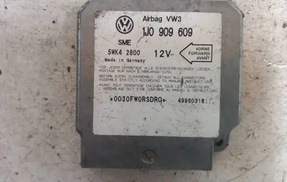 Volkswagen Golf IV Airbag control unit/module 1J0909609 49980316 5WK42800